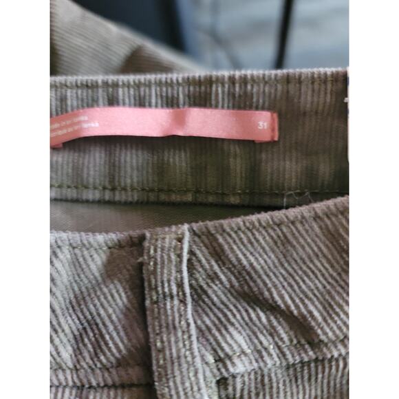 Anthropologie Wide Leg Corduroy Pants - Stylish New - 31 Waist - Picture 7 of 8